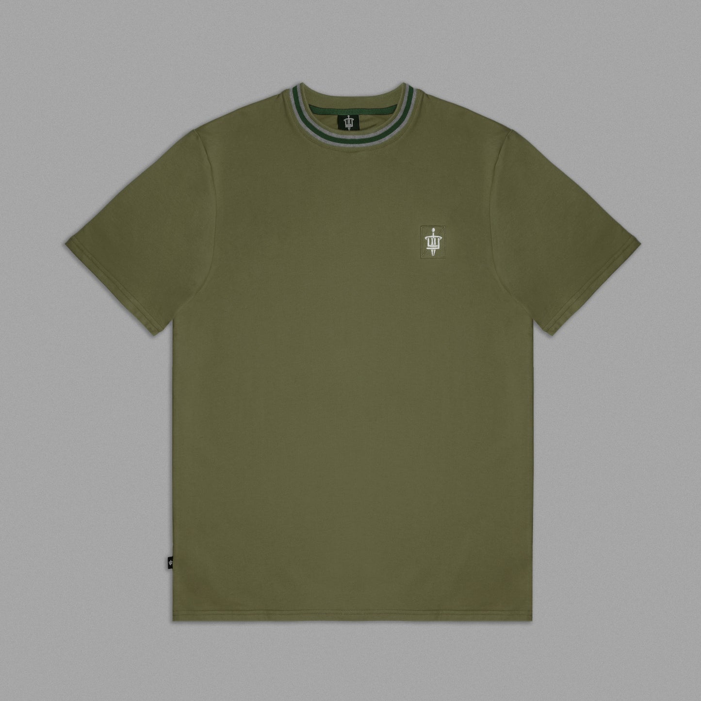 Camiseta Gibraltar Monarchy-Verde Militar