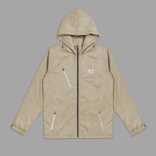 Chaqueta Impermeable Beige