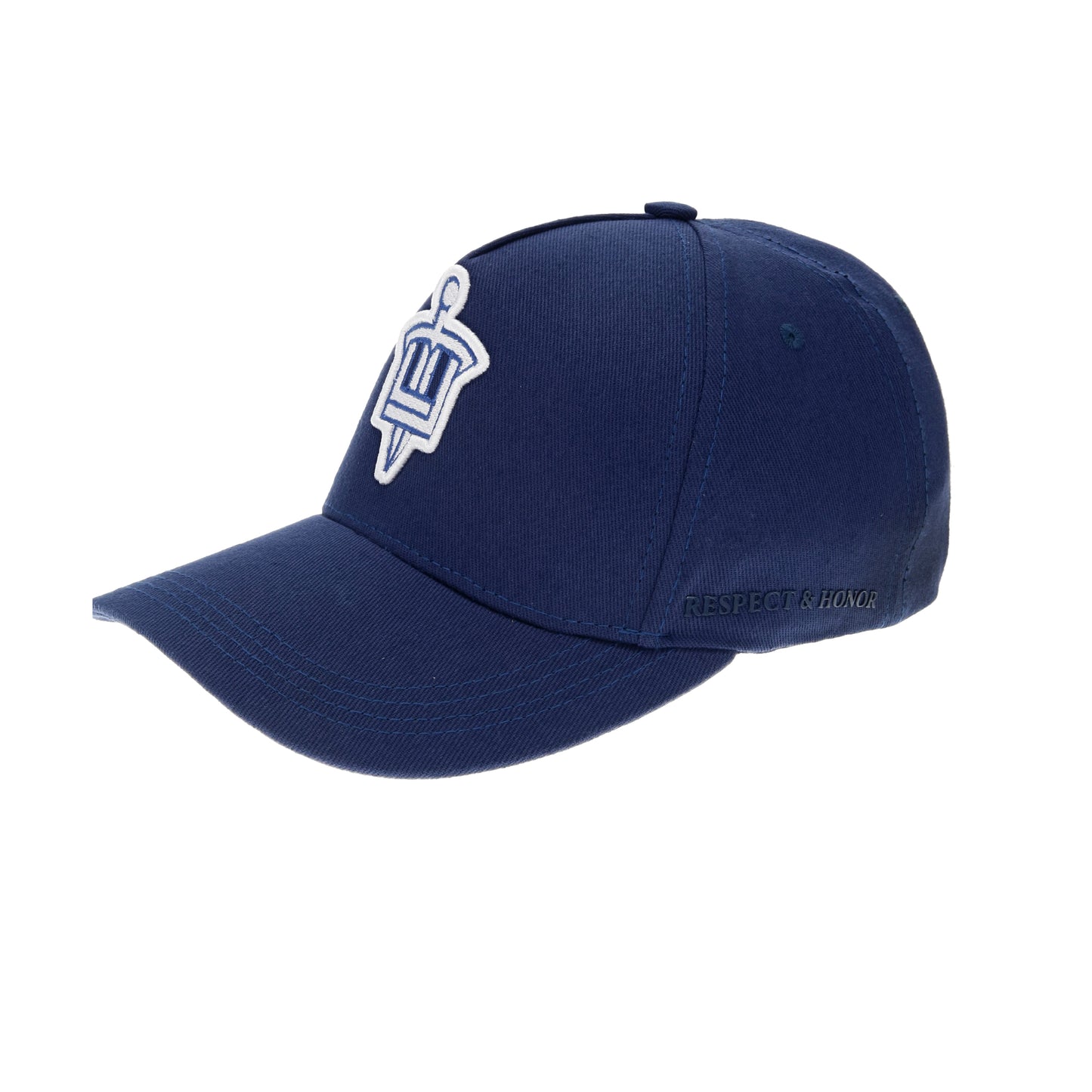 Cap Logo Patch Azul-Blanco