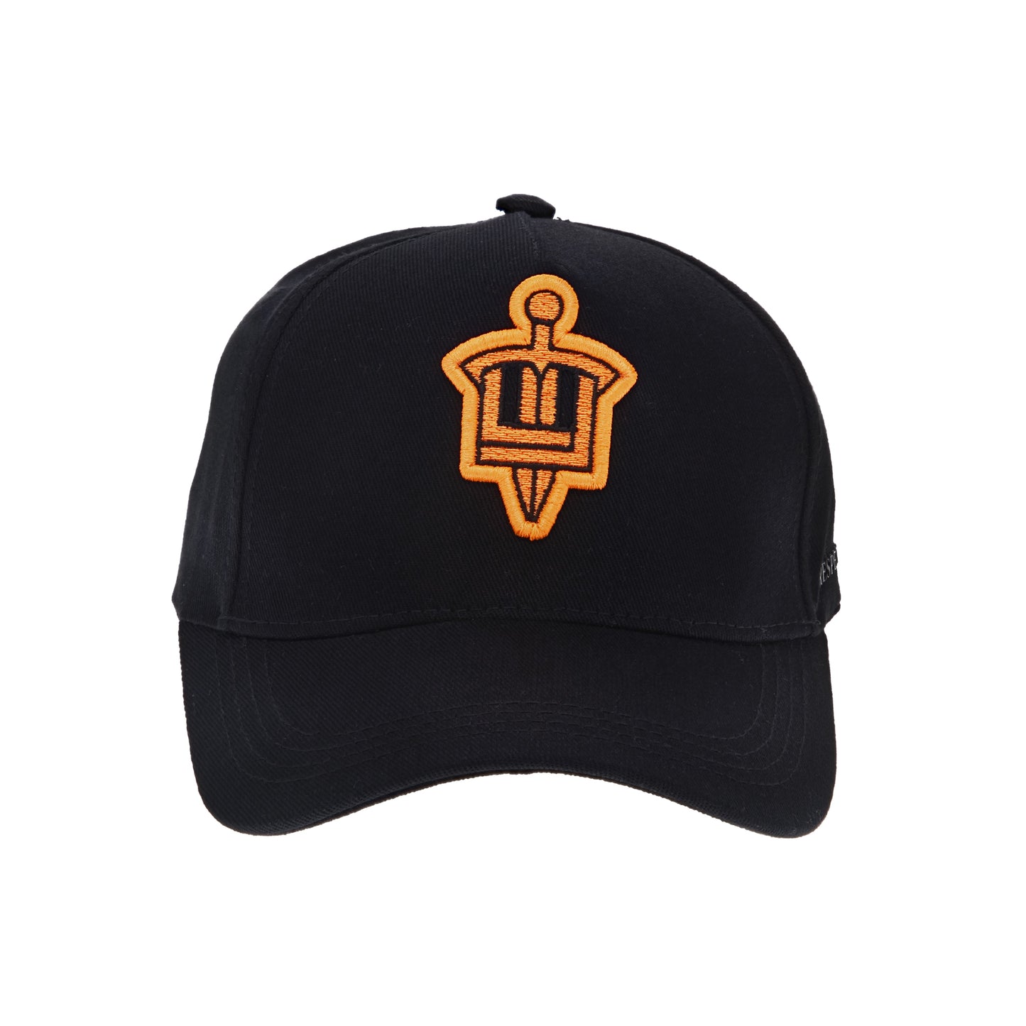 Cap Logo Patch Negra-Naranja